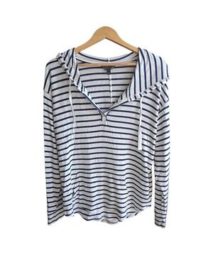 Mix By 41 Hawthorn Striped Hoodie Size Large EUC